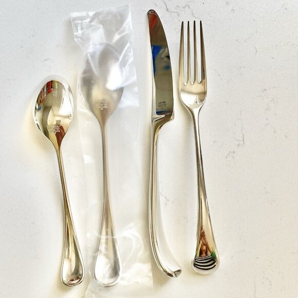 MCM DANSK Torun SP Japan Silverplate Flatware, Set Of 4, AS IS, Read Description - Picture 2 of 10